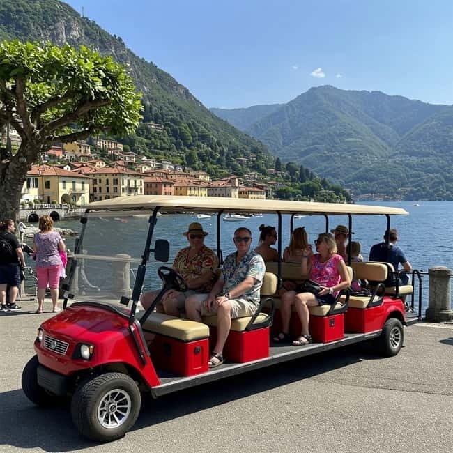 Como: Private VIP tour with guide on golf cart - The Experience on the Ground