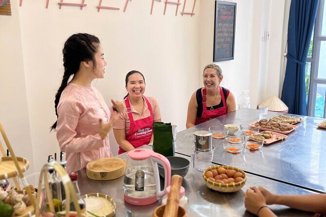 Cook 4 Local Vietnamese Dishes In Pink-themed Class & Market Tour - An Up-Close Look at the Experience