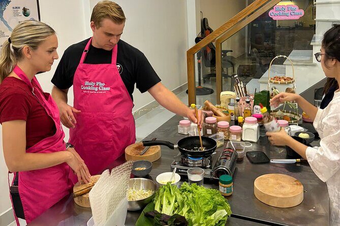 Cook 4 Local Vietnamese Dishes In Pink-themed Class & Market Tour - Who Will Love This Experience?