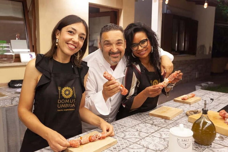 Cooking class of Spoleto recipes, with Chef Stefano - Key Points  