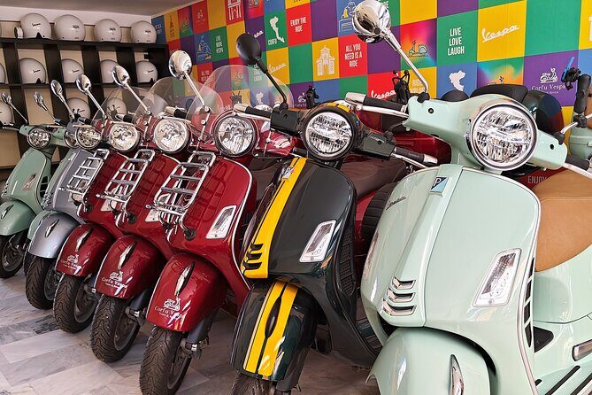 Corfu 300cc Vespa Scooter Rental - The Itinerary & Route Options  