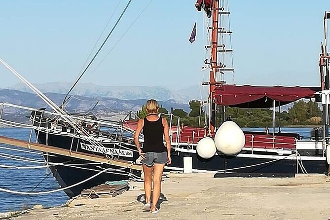 Corfu boat trip, swimming & BBQ - Key Points: