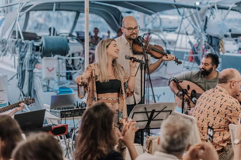 Corfu: Music Stories of a Corfiot Experience at the Marina - A Night of Music with a Personal Touch