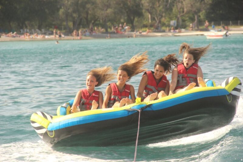 Corfu: Watersports - Inflatable Rides near Corfu Town - Key Points