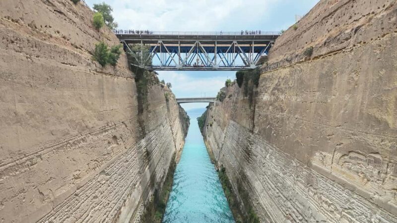 Corinth Canal: Passage By St. Andreas Glass-Bottom Boat - Key Points