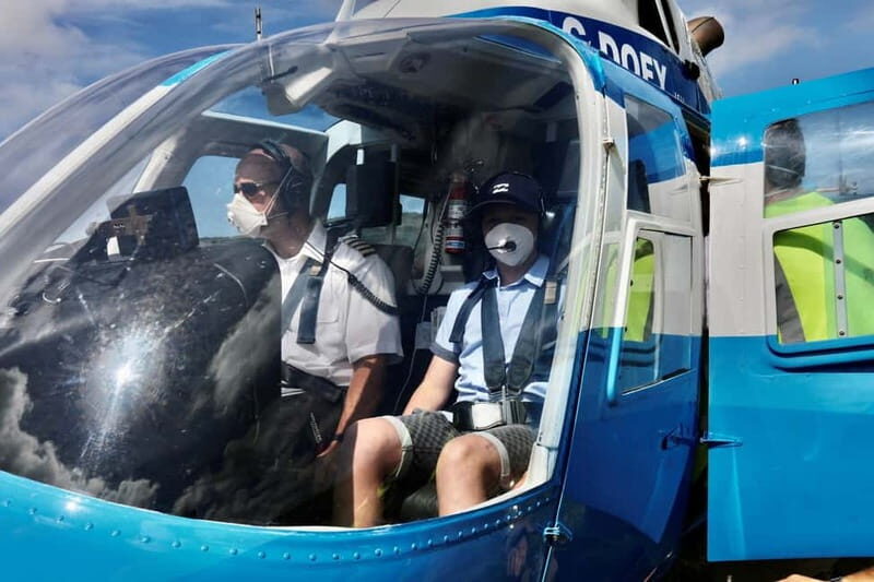 Cornwall: Helicopter Pleasure Flight - The Overview: A Bird’s-Eye View of Cornwall’s Coastline