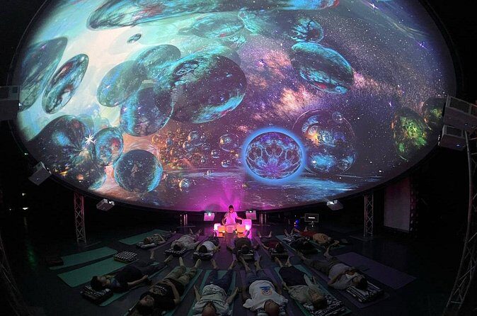 Cosmic Sound Bath Under 360° Projection Dome - An In-Depth Look at the Cosmic Sound Bath Experience