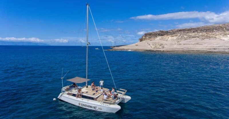 costa-adeje-catamaran-tour-snorkelling-snacks-drinks