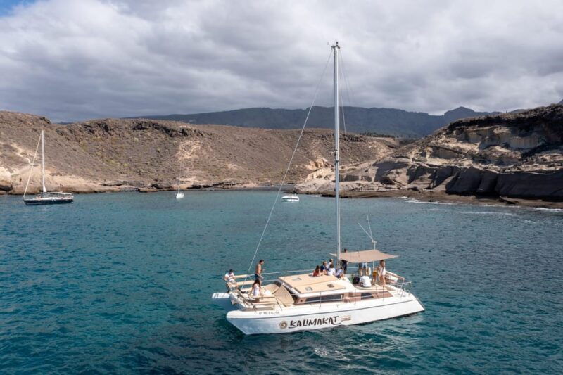 costa-adeje-catamaran-tour-snorkelling-snacks-drinks