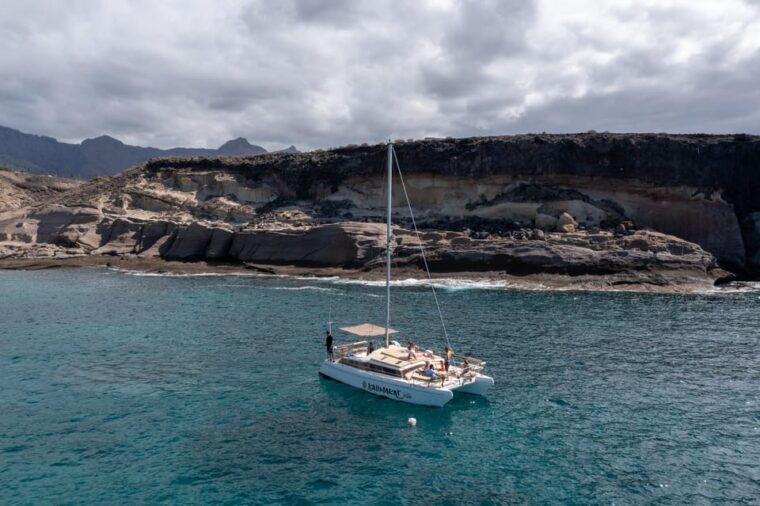 costa-adeje-catamaran-tour-snorkelling-snacks-drinks