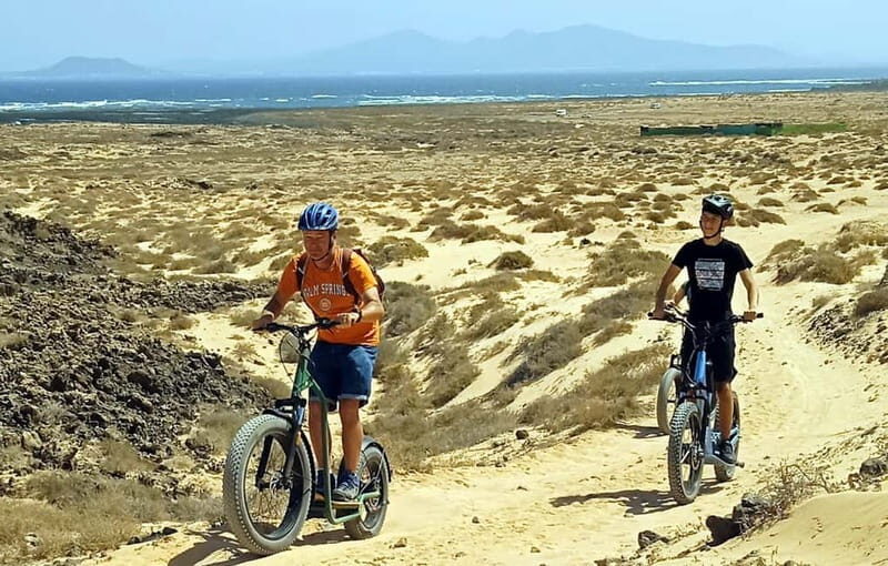 Costa Calma: E-bike Tour/E-scooter - The Guide and Group Experience