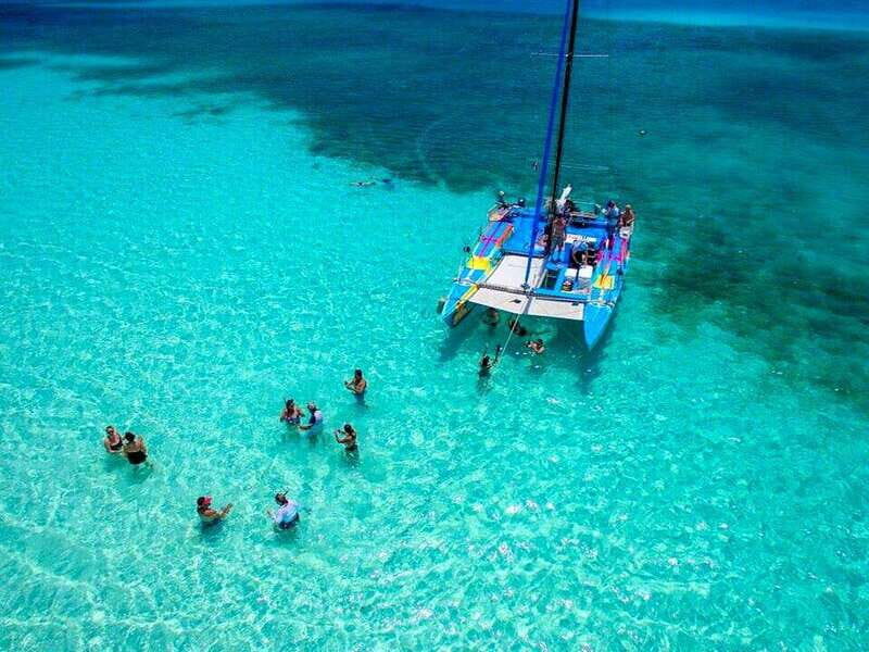 Cozumel: Catamaran Tour, El Cielo, Snorkeling, lunch & Ferry - Free Time and Photos