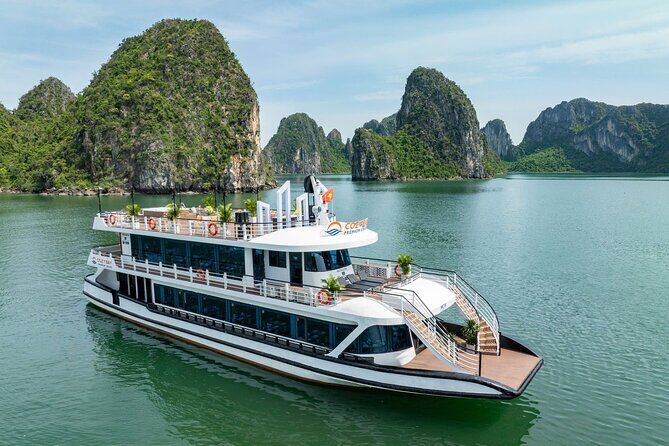 Cozy Bay Halong 5-Star Day Cruise, Transfer, Buffet, Cave & Kayak - Introduction