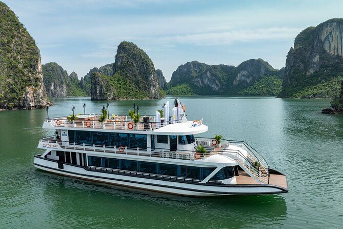 Cozy Bay Halong Day Trip, 5 Star Cruise from Tuan Chau Harbor - A Hands-On Look at the Cozy Bay Halong Day Trip: 5-Star Cruise from Tuan Chau Harbor