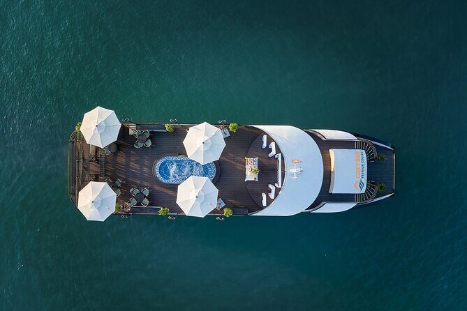 Cozy Bay Halong Day Trip, 5 Star Cruise from Tuan Chau Harbor - Key Points