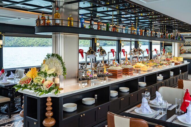 Cozy Bay Halong Day Trip, 5 Star Cruise with Buffet Lunch - Key Points