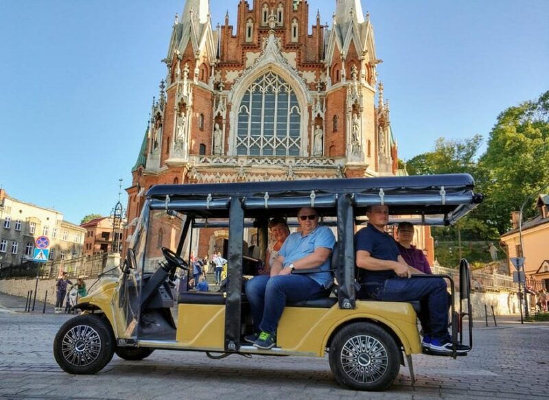 cracow-jewish-quarter-and-ghetto-sightseeing-golf-cart-tour