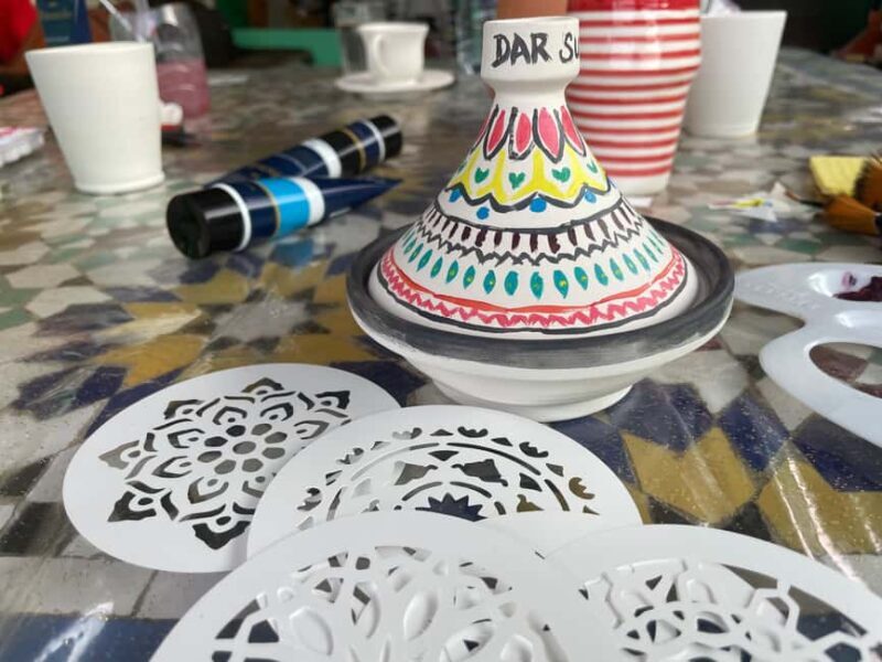 Creative Painting on Fes Pottery - The Value and Price