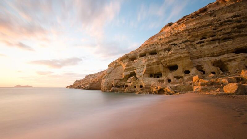 crete-matala-beach-and-hippie-caves-red-beach