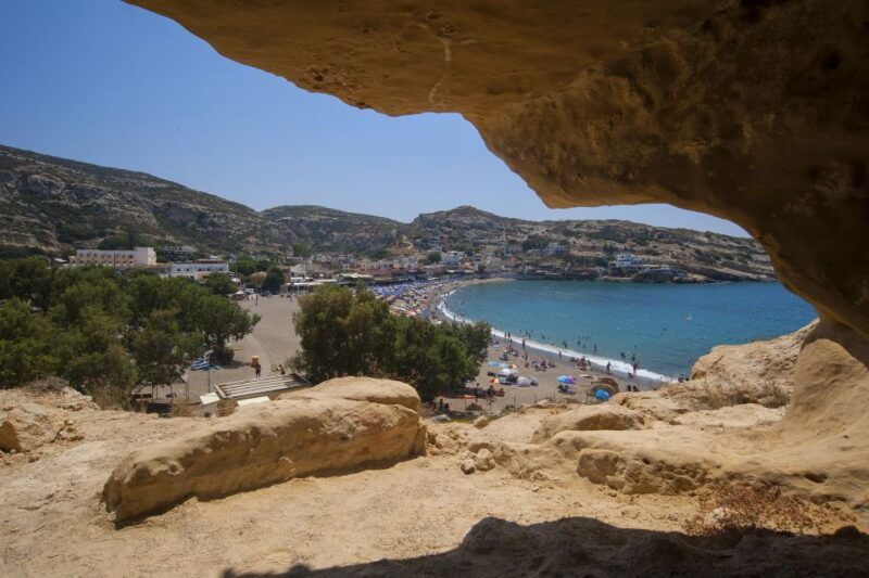 crete-matala-beach-and-hippie-caves-red-beach