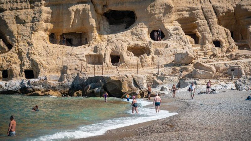 crete-matala-beach-and-hippie-caves-red-beach