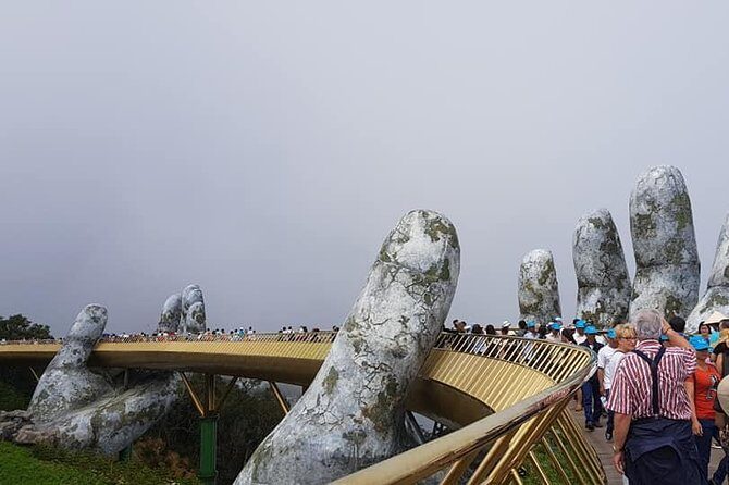 Cruiseship Trip to GOLDEN BRIDGE BA NA HILLS from CHAN MAY or TIEN SA Port - An In-Depth Look at the Tour Experience