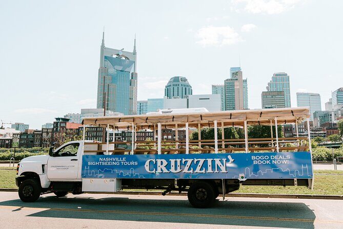 Cruzzin' Nashville Narrated Sightseeing Tour by Open-Air Vehicle - Considerations and Tips