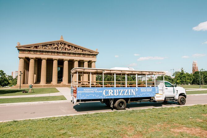 Cruzzin' Nashville Narrated Sightseeing Tour by Open-Air Vehicle - FAQ