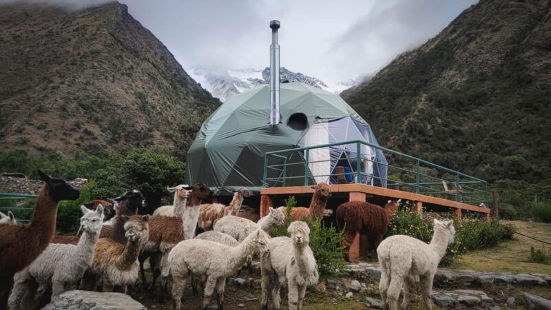 cusco-salkantay-humantay-lake-2-days-trek-with-luxury-domes