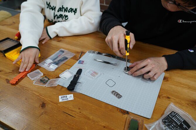 Custom CASIO Watch Workshop in Tokyo - Key Points