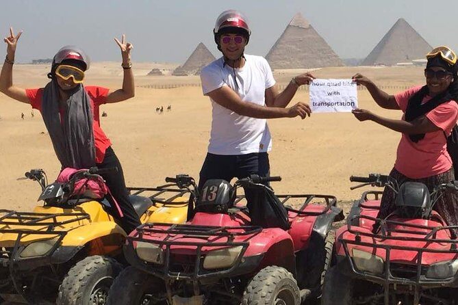 Custom Tour to Giza Pyramids and Desert ATV - FAQ
