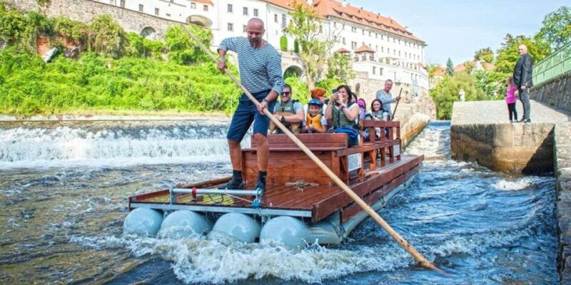 czech-krumlov-wooden-raft-river-cruise