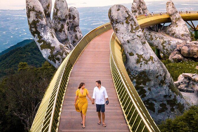 Da Nang: Ba Na Hill Golden Bridge Private Tour with Buffet Lunch - Key Points