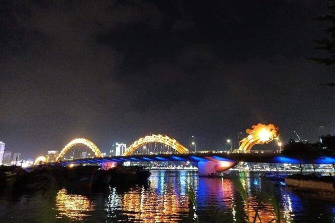 Da Nang ByNight with Marble Mountain,Monkey Mountain,Dragon Bridge,Night Market - Key Points
