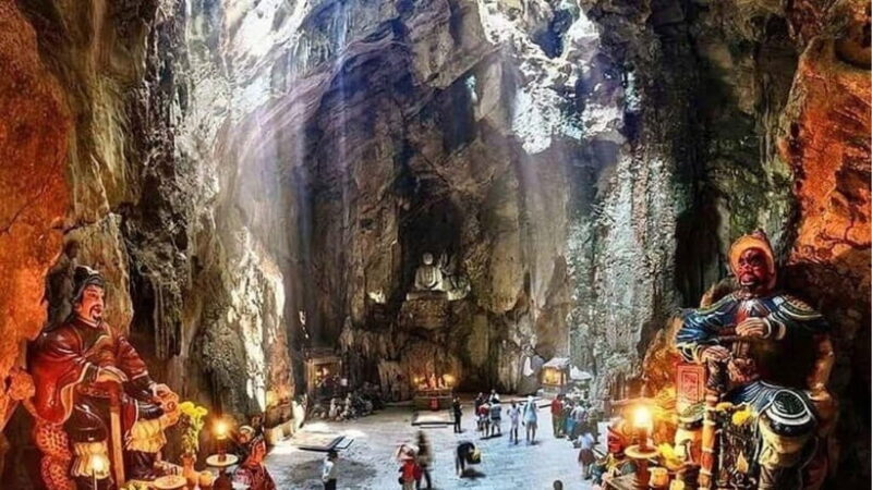 Da Nang/Hoi An: Marble Mountains-Am Phu Cave-Monkey Mountain - Key Points