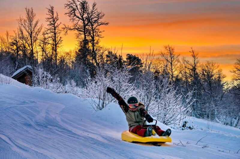 dagali-1-hour-evening-snow-toboggan-adventure