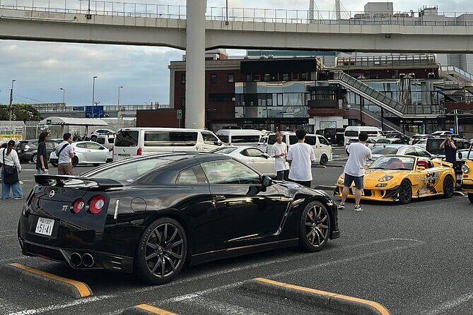 Daikoku JDM car meet experience in a GTR-R35 - A Closer Look at the Tour Experience