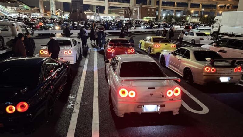 Daikoku & Tokyo Private JDM Night Tour in 700HP R34 GT-R - Key Points