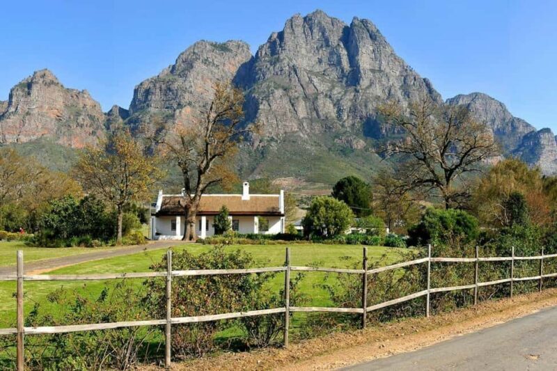 Daily Departures Franschhoek Tram Explorer Tour - Key Points