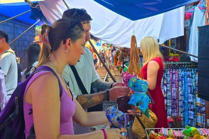 Damnoen Saduak Floating & Maeklong Train Market Private Tour - Key Points