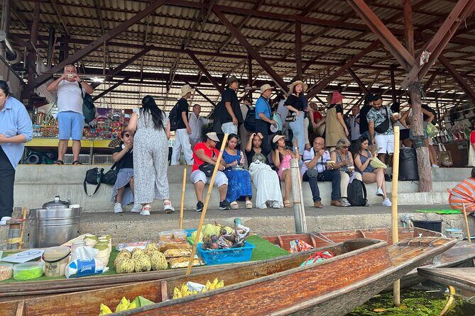 Damnoen Saduak Floating Market River Kwai and Train Ride Tour - Key Points