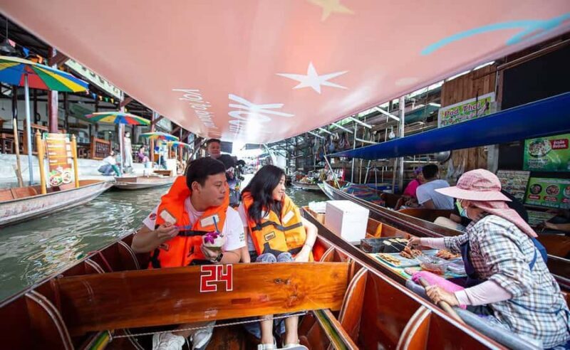 Damnoen Saduak & Maeklong Railway Market Tour (Group tour) - Key Points