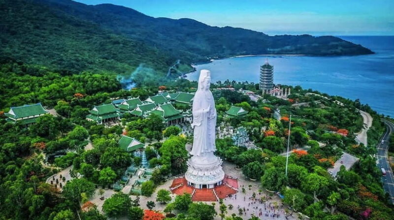 DaNang/HA: Lady Buddha, Marble Mountain & Am Phu Caves Tour - Key Points