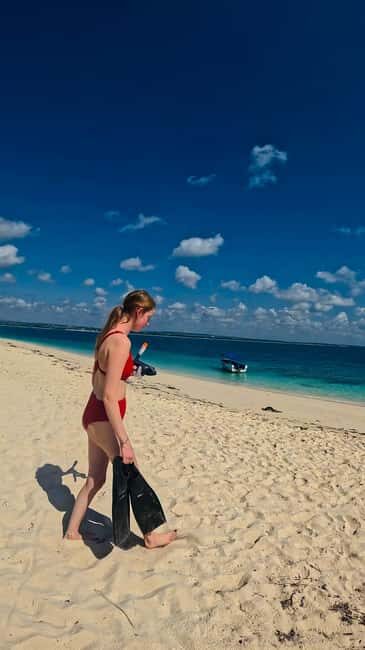 DAR ES SALAAM: MBUDYA ISLAND SNORKELING TOUR & BEACH VIBES - Relaxing on the Beach