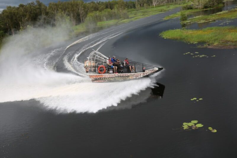 Darwin: Airboat Ride, Helicopter Flight, and Overnight Camp - Key Points