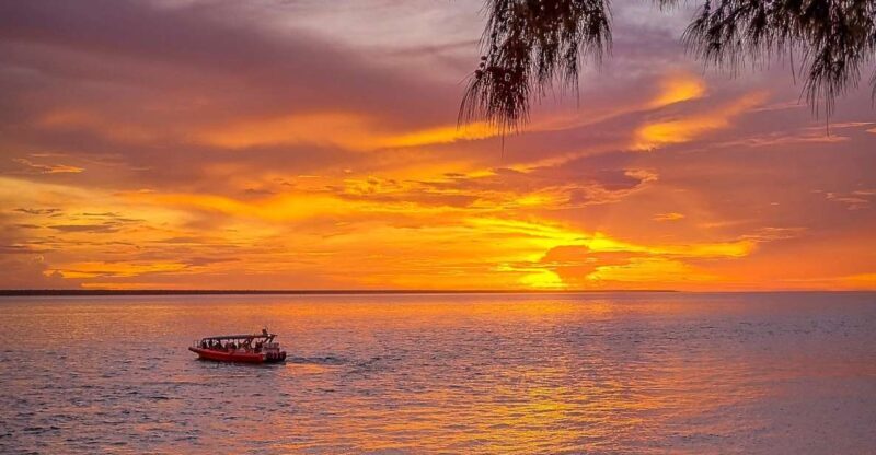 Darwin: Sunset Harbour Cruise with Fish and Chips Dinner - Key Points