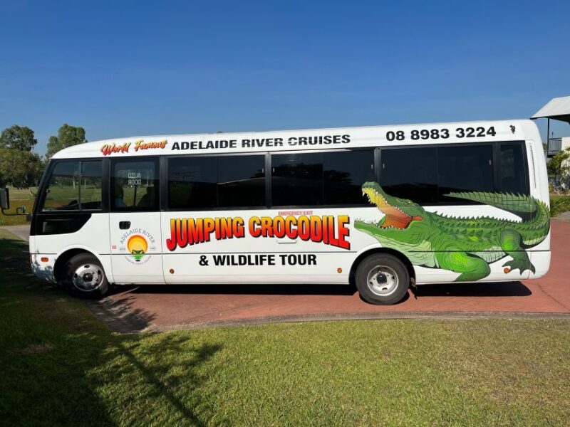 Darwin: The Croc Bus to the Famous Jumping Crocodile Cruise - Darwin: The Croc Bus to the Famous Jumping Crocodile Cruise