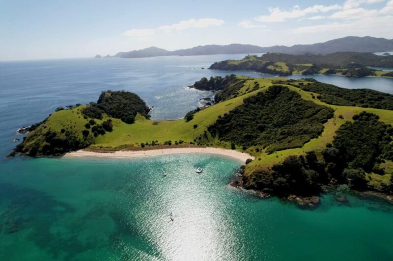 Day Sailing Charter on Catamaran with Lunch : Bay Of Islands - Sailing Back into Paihia