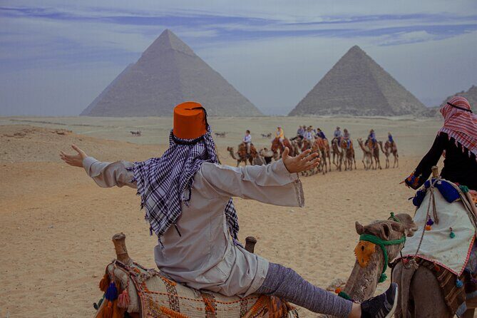 Day Tour to Giza Pyramids Memphis, Dahshur and Saqqara Pyramids - Transportation, Timing, and Group Size