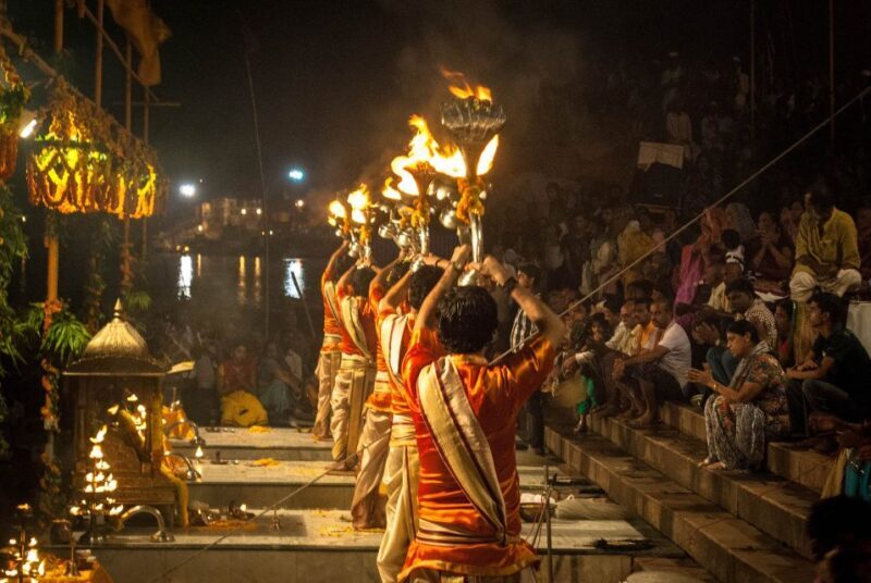 Day Tour to Sarnath with Boating & Ganga Aarti - The Ganga Aarti: An Evening of Ritual and Reflection